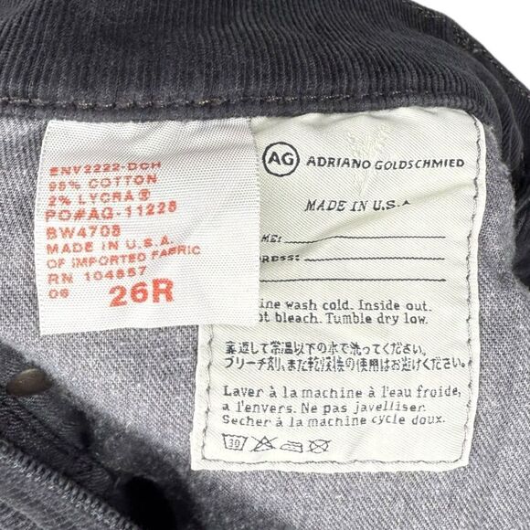 |EUC| ADRIANO GOLDSCHMIED The Mid-Box Corduroy Skirt - Picture 8 of 8